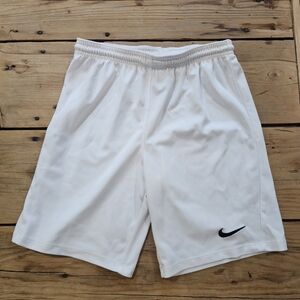 Nike Youth White Athletic Shorts